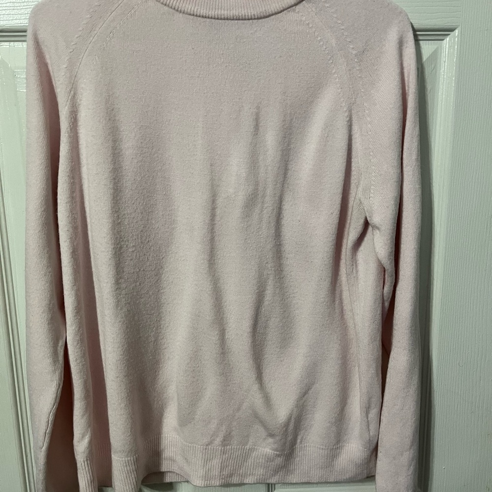 Mercer Street Studio Light Pink Turtleneck Sweater